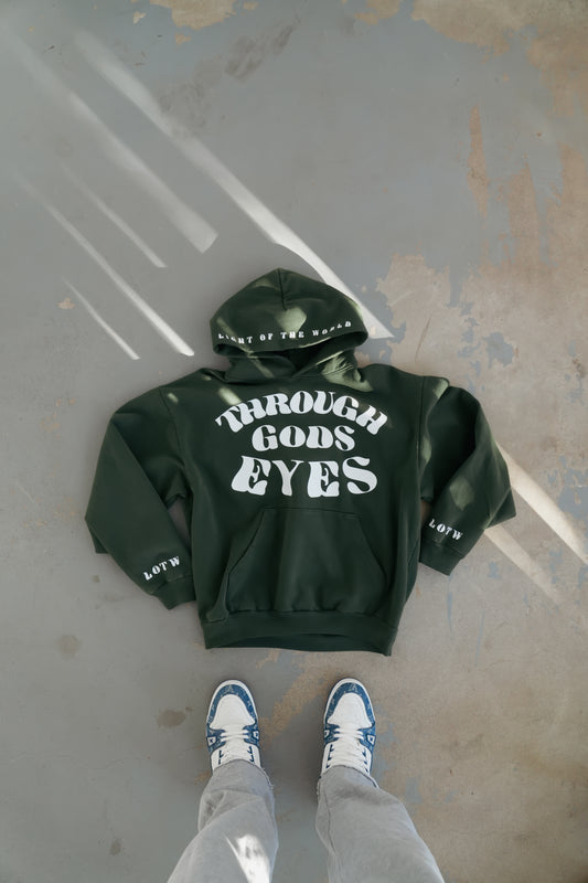 "Through Gods Eyes" Premium Heavyweight Hoodie